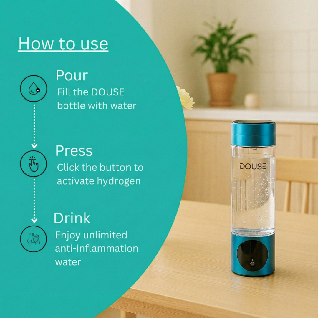 DOUSE® H8 Hydrogen Water Bottle