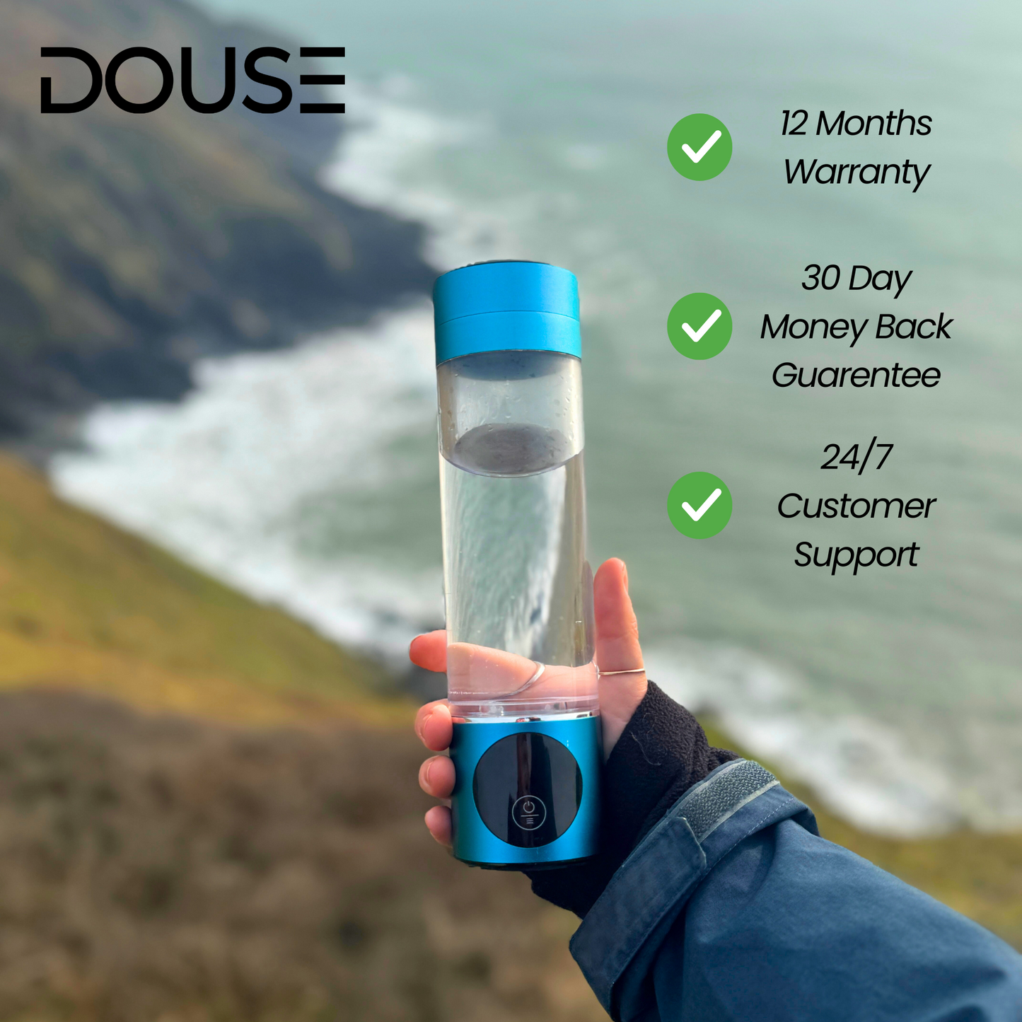 DOUSE® H8 Hydrogen Water Bottle